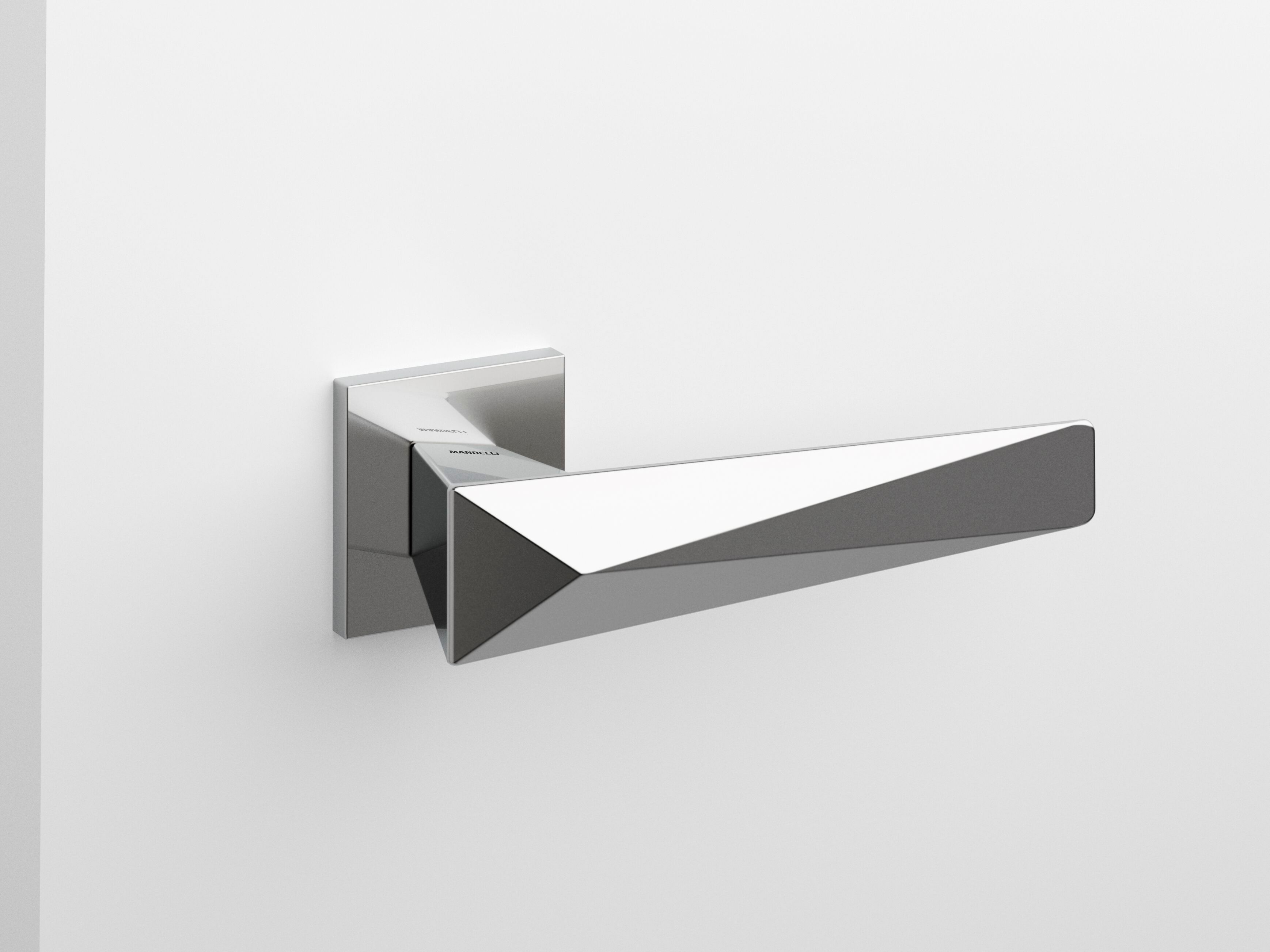 Латунная ручка на розетке Mandelli1953 Zeit ARCH-00039437