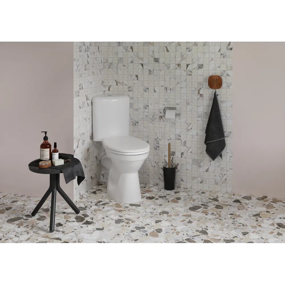 Унитаз-компакт Vitra угловой Normus горизонтальный выпуск двойной слив 82634379 STLM-2061212 - Вид №4