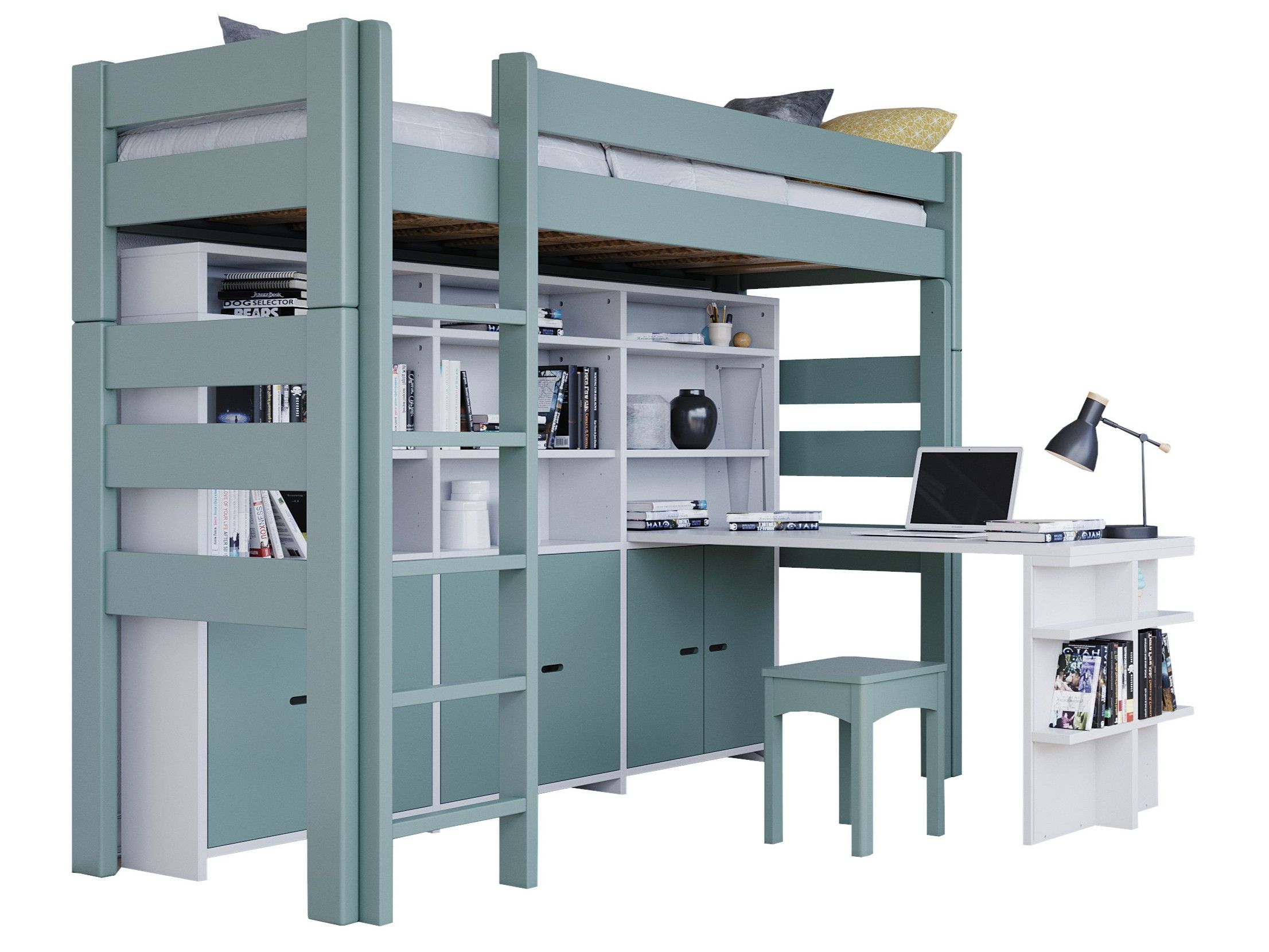 Деревянная кровать-чердак Mathy by Bols DOMINIQUE ARCH-00000249