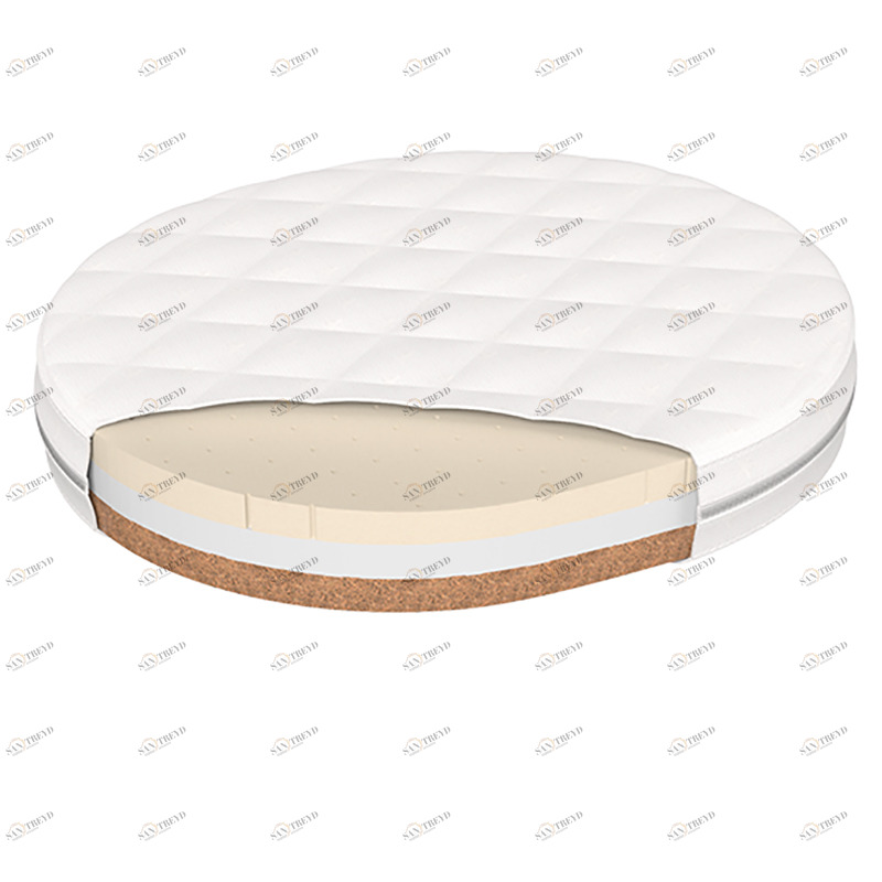 Матрас для колыбели 64х76 см белый Bed ELLIPSE ELLIPSE BED 257698 Белый Santreyd 