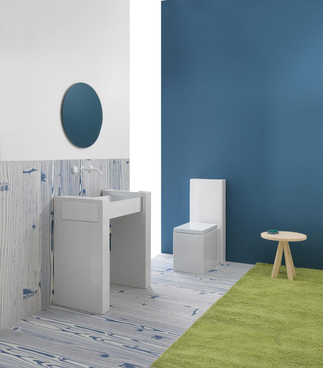 BXLA602 Накладная раковина на столешницу GSG CERAMIC BOX - Вид №1