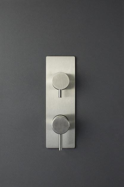 RIFRA Смеситель для душа из нержавеющей стали на 2 отверстия с переключателем Forty 1210241/2 - Вид №1