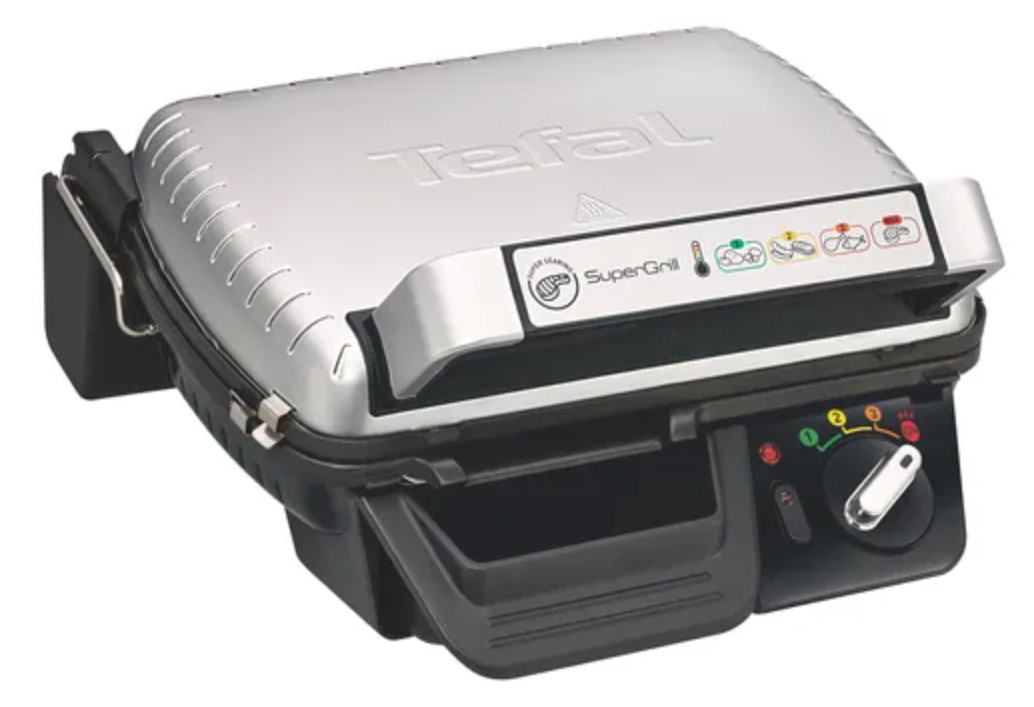 5472619 Гриль Tefal Supergrill GC450B32 серебристый STDN-0067268