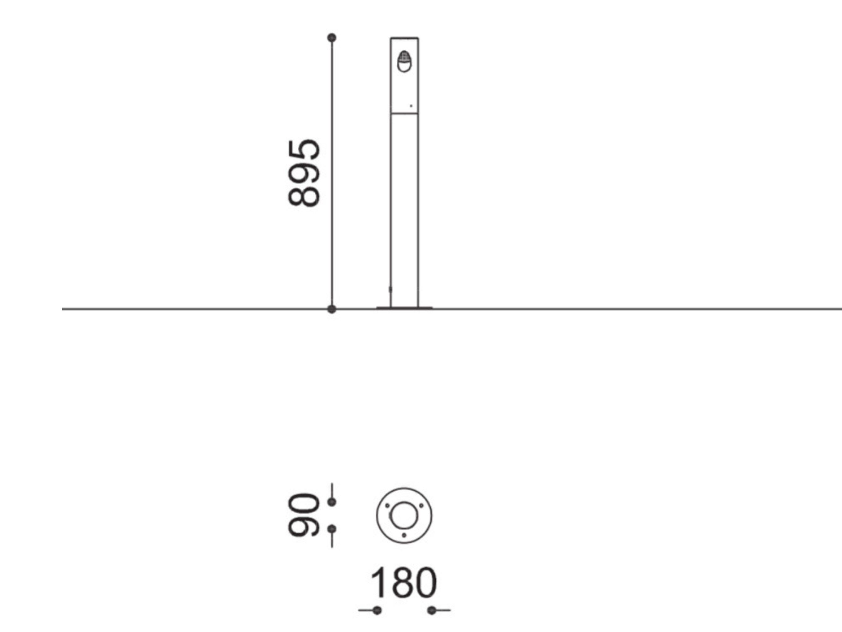 Пепельница из нержавеющей стали City Design BAMBOO ARCH-00151432 - Вид №2