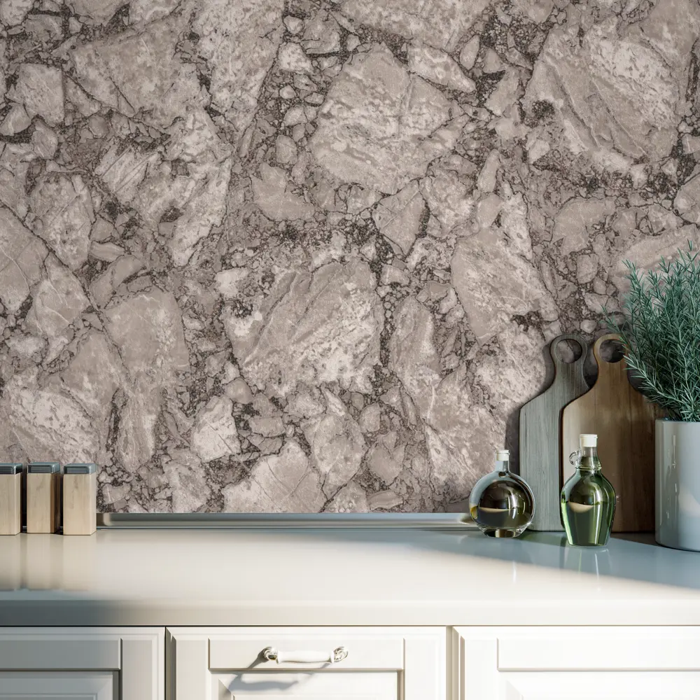 Обои флизелиновые Palitra Life Berg коричневые 0.53 м PL51036-82 STLM-2184283 - Вид №4