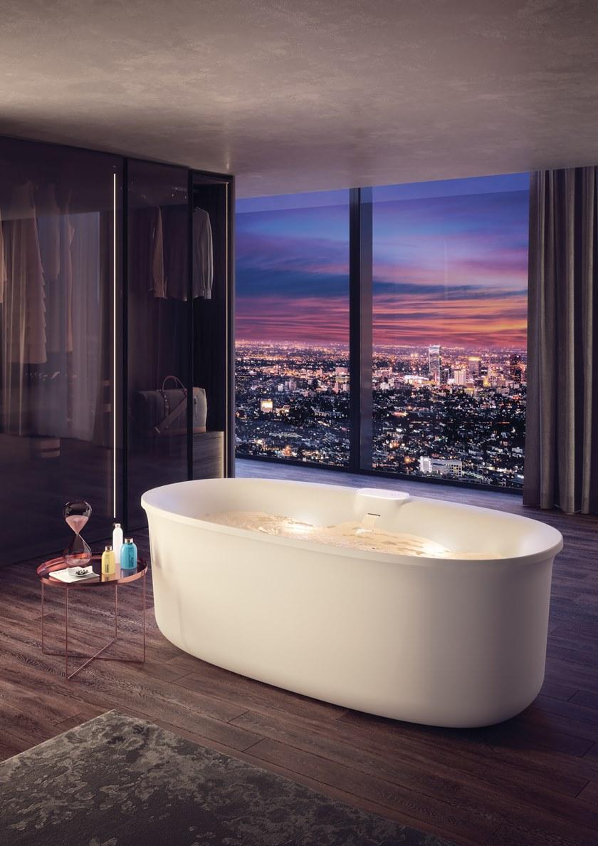 Jacuzzi® Отдельностоящая акриловая ванна с гидромассажем Arga® sun-id-1493371 - Вид №1