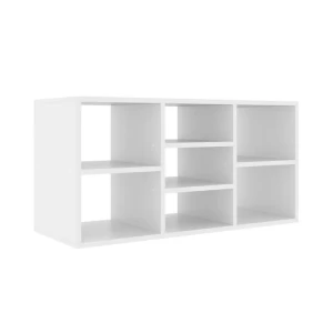 91588086 Шкаф для обуви Velardy Home Place Pro 90x45x35 см 7 полок ЛДСП цвет белый матовый STLM-1542180