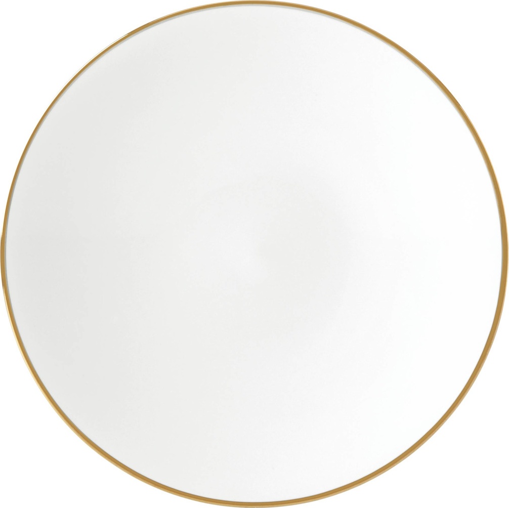 10640847 Lenox Тарелка закусочная Lenox "Трианна" 23см (белая) Фарфор 