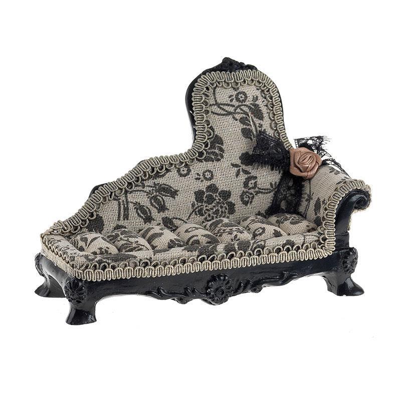 3870228.0177 Декоративная софа, для хранения ювелирных украшений - папье маше TO4ROOMS  - Вид №1