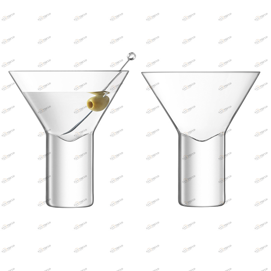 Набор из 2 бокалов для коктейлей vodka 240 мл LSA INTERNATIONAL ДИЗАЙНЕРСКИЕ 00-3894746 Прозрачный 