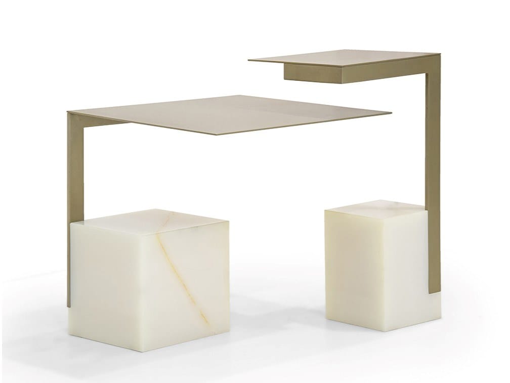 Квадратный металлический журнальный столик Formitalia TAG ARCH-00039257