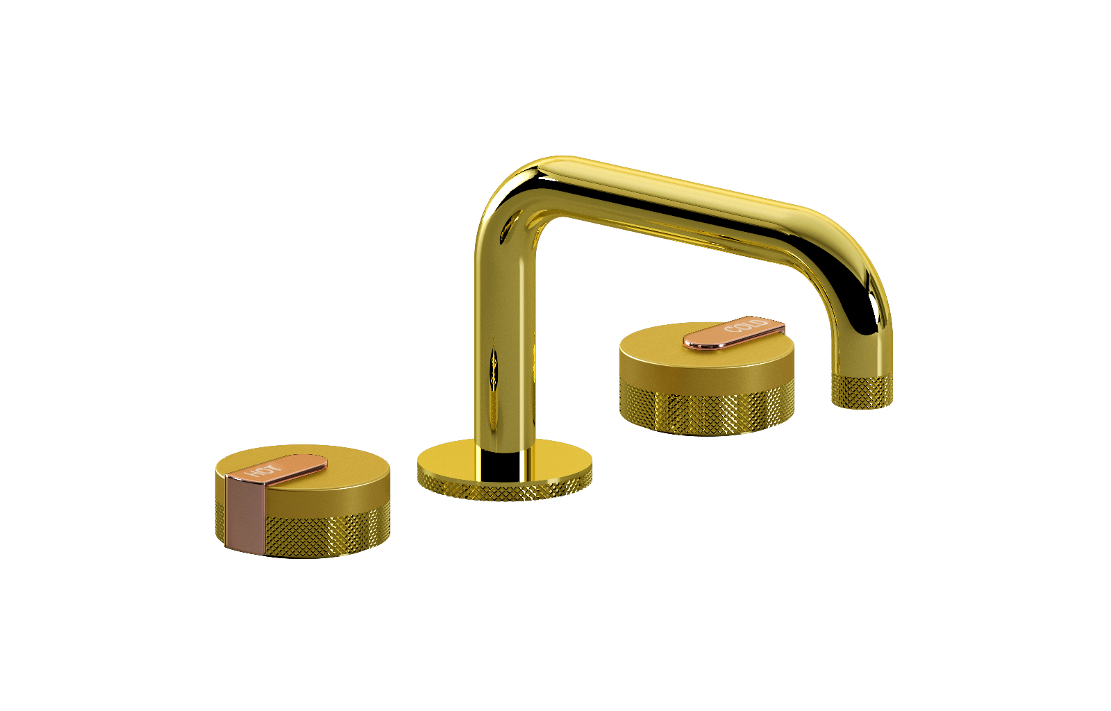 E-11510-R1BB-L1RG-PB Смеситель для умывальника на 3 отвертия GRAFF MOD+