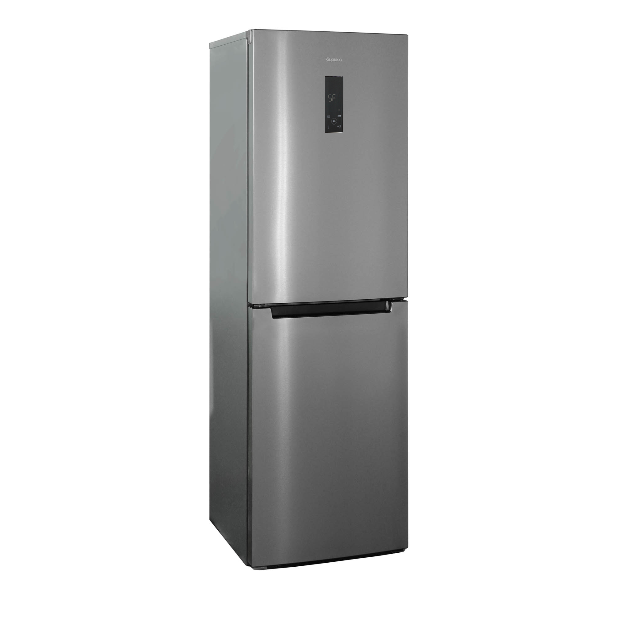 9071544 Холодильник с морозильником   Бирюса I940NF серебристый STDN-0131164