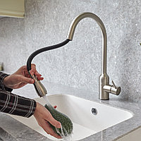 SKN-O3-04-SN Смеситель-озонатор  Kona Ozone с вытяжным носиком, высокий излив Konaozone  - Вид №22