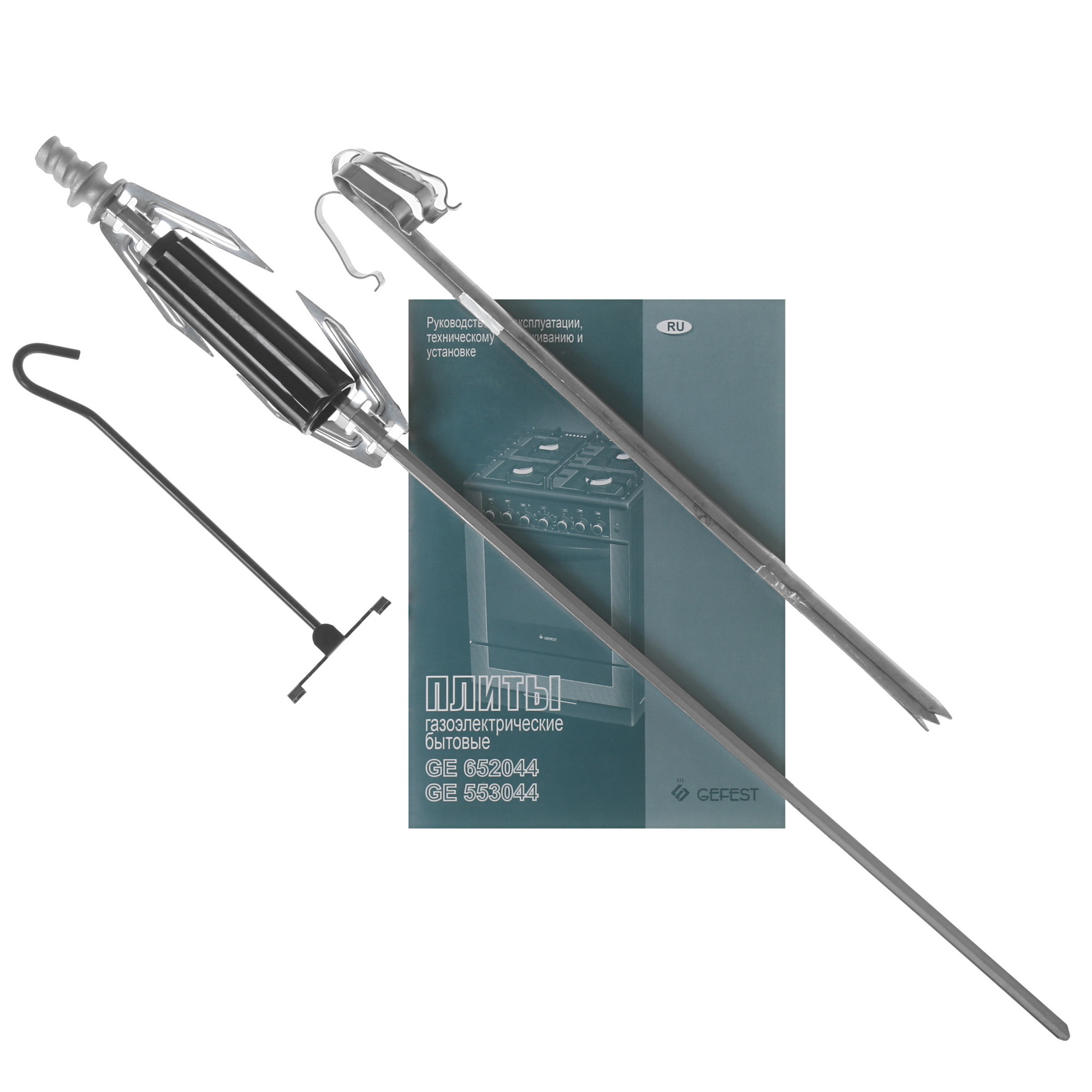 4758000 Комбинированная плита Gefest GE 553044 черный STDN-0031016 - Вид №9