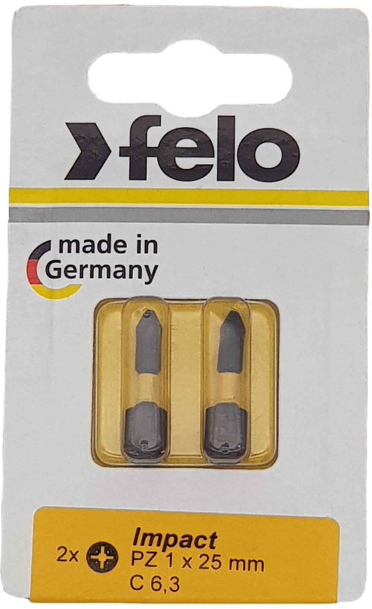 90492989 Бита крестовая Impact 02101241 PZ1x100 мм, 2 шт. STLM-0250877 FELO