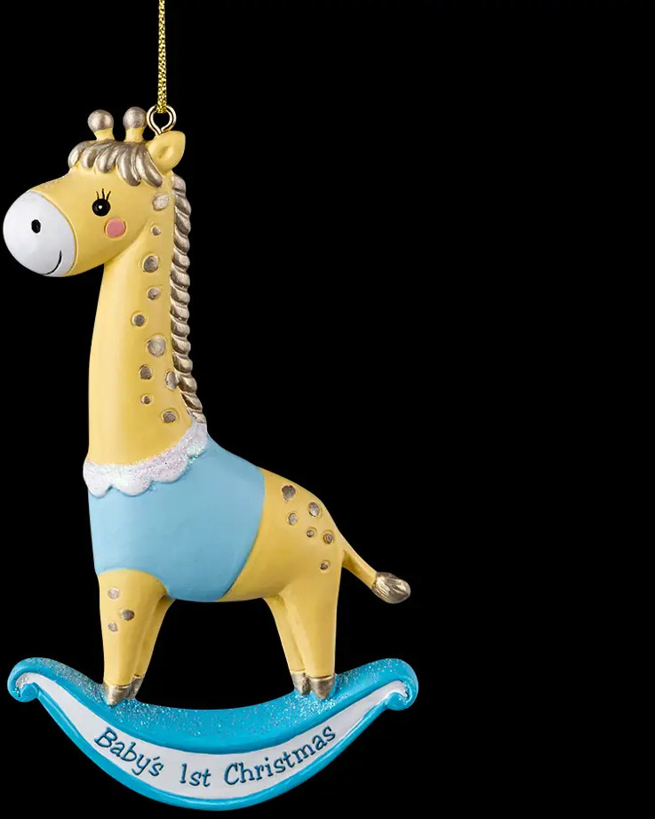 91471208 Елочная игрушка Жирафик boy's Erichkrause decor 59269 31 см х 56 см разноцветный STLM-0962007