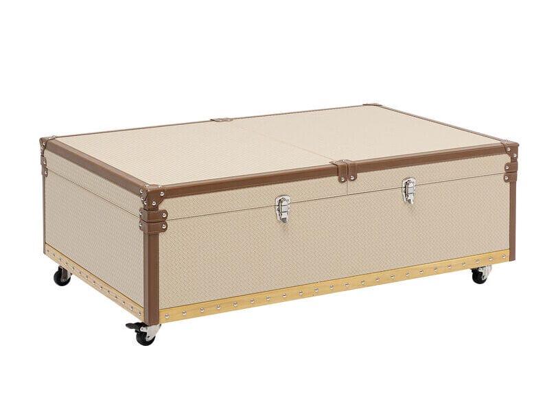 Низкий журнальный столик из МДФ с колесами KARE Design Венеция ARCH-00007893 - Вид №4