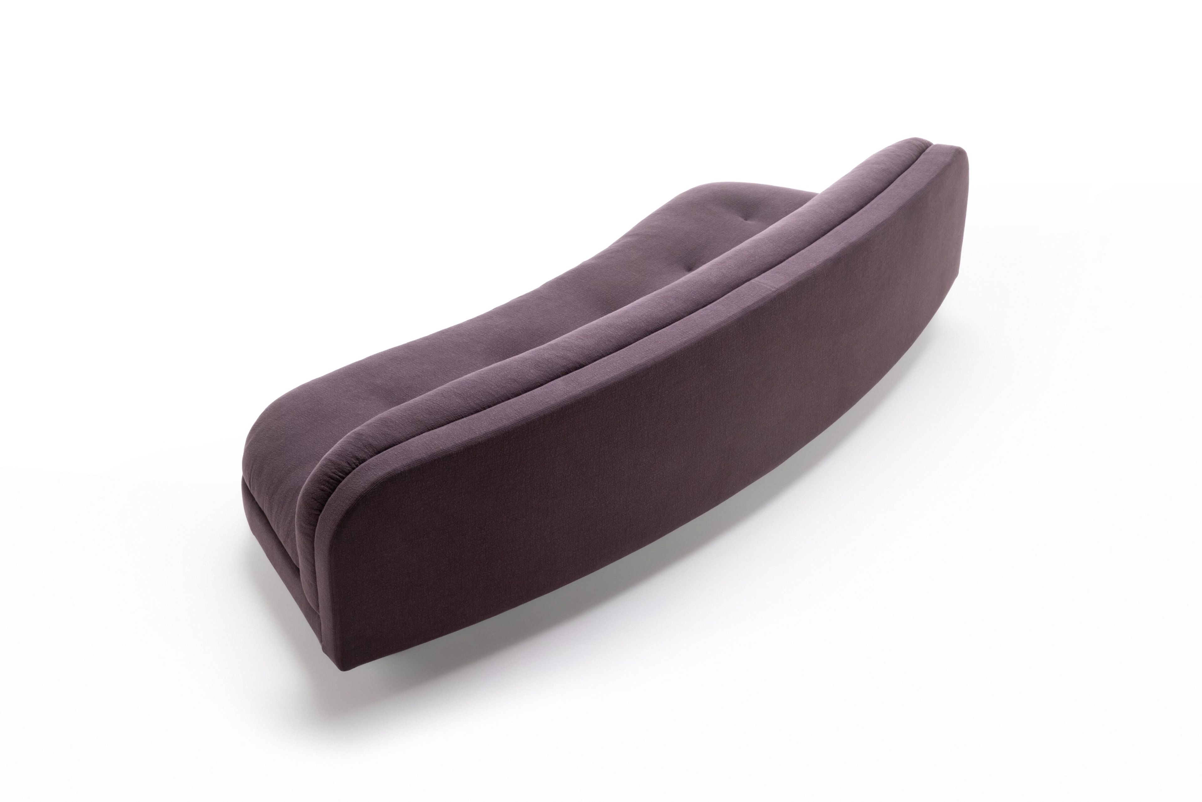 Изогнутый диван из ткани Living Divani Gala ARCH-00135952 - Вид №1