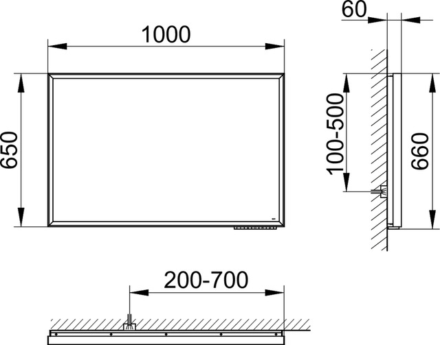 14597172000 Зеркало с подсветкой KEUCO Royal Lumos - Вид №8