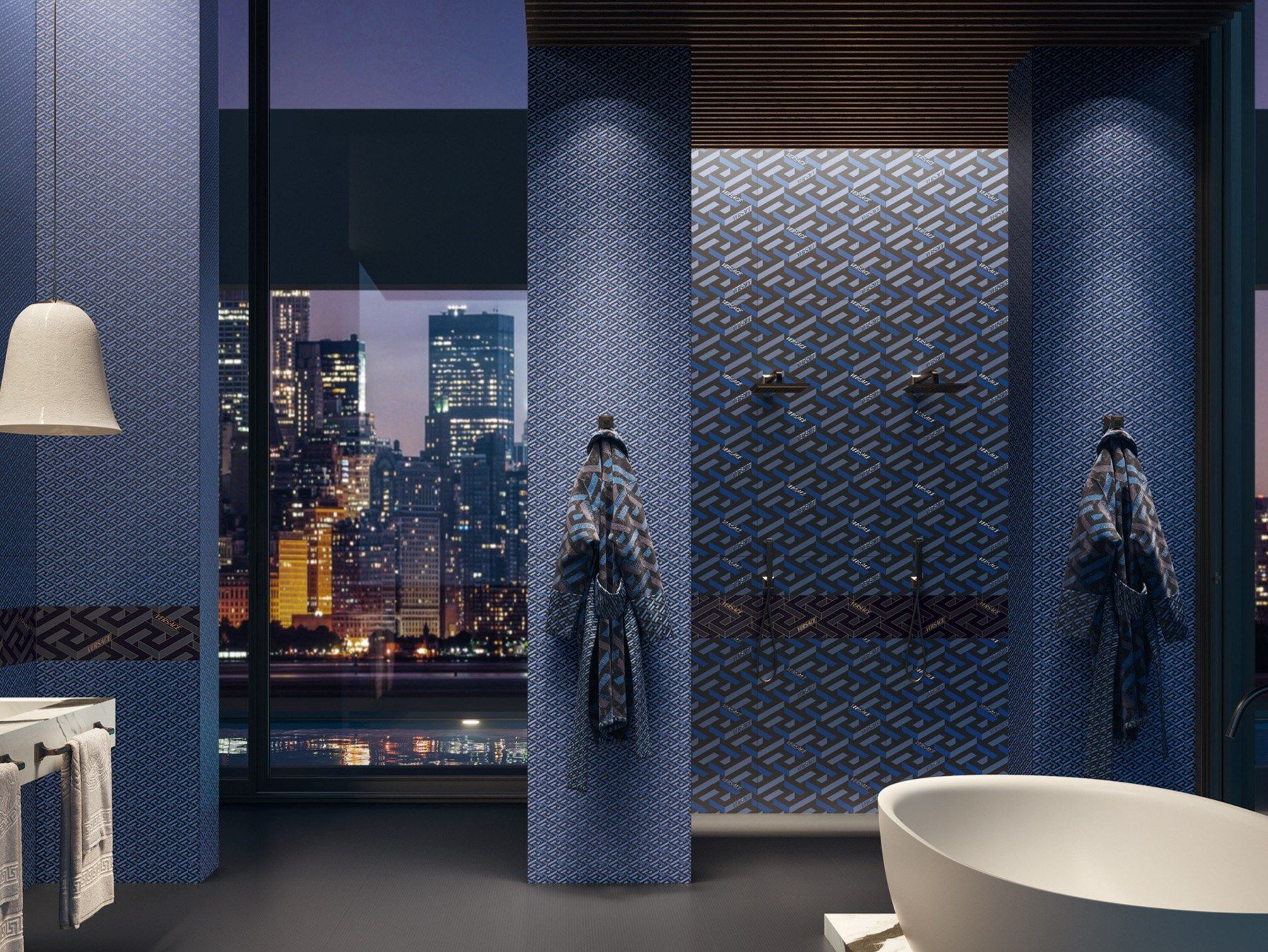 Облицовка керамогранита для интерьера Versace Ceramics Иконы ARCH-00099112