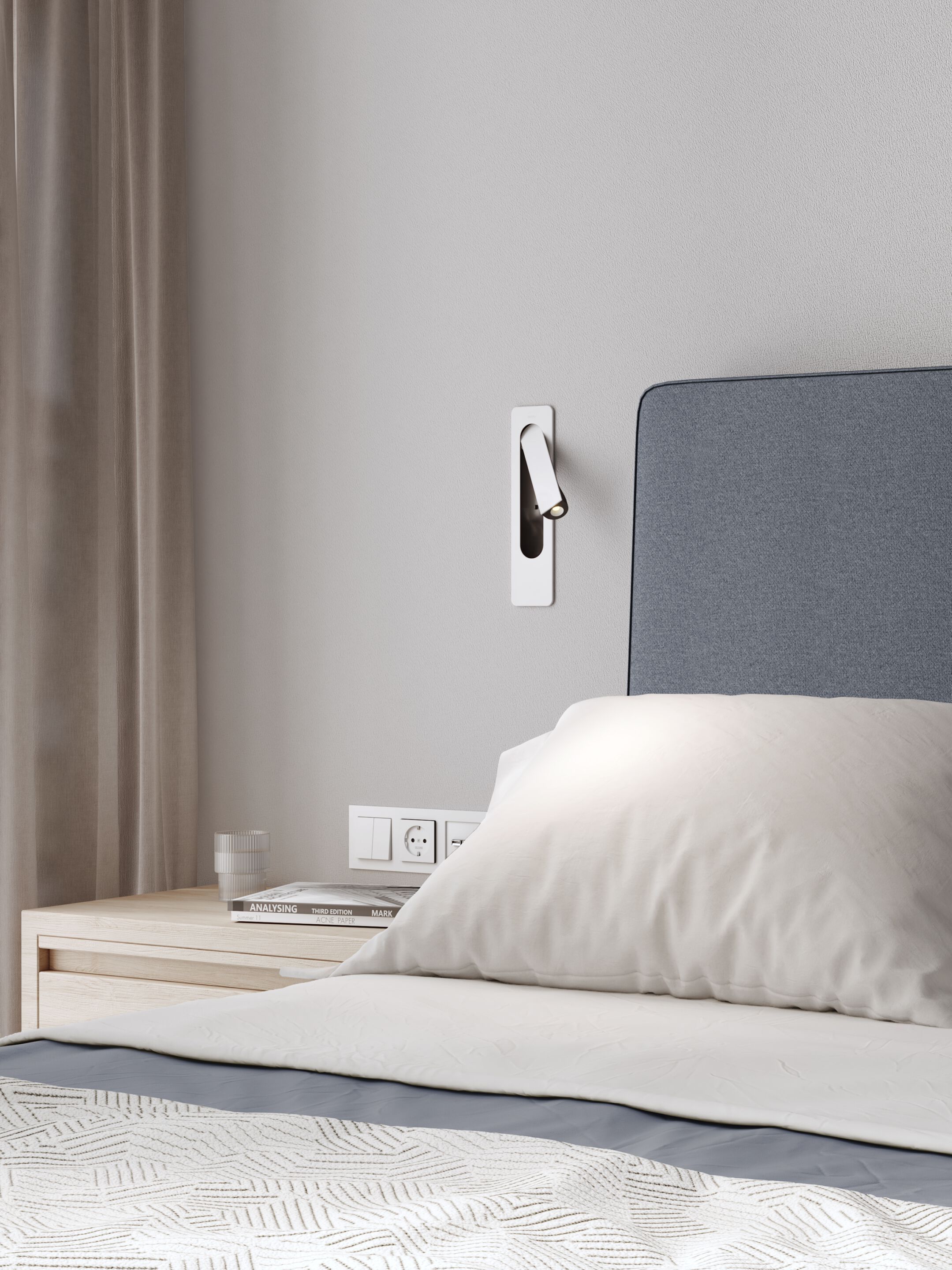 Регулируемая цинковая светодиодная лампа для чтения Astro Lighting Keta ARCH-00037420 - Вид №6