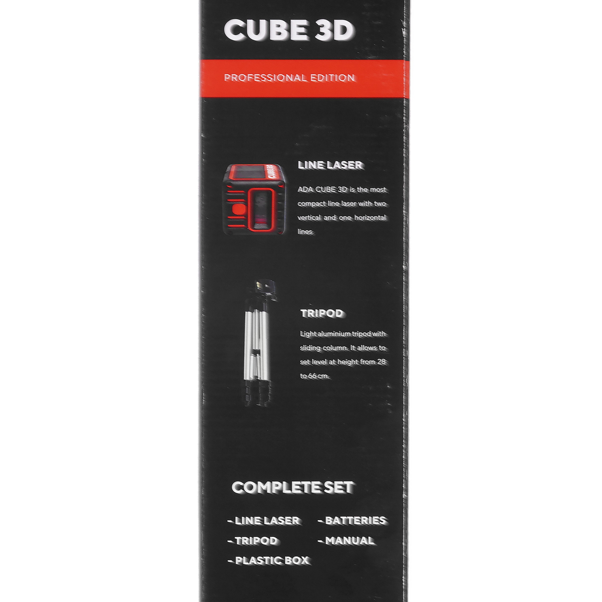 Лазерный нивелир ADA Cube 3D Professional Edition 6731928 STDN-0114945 - Вид №9