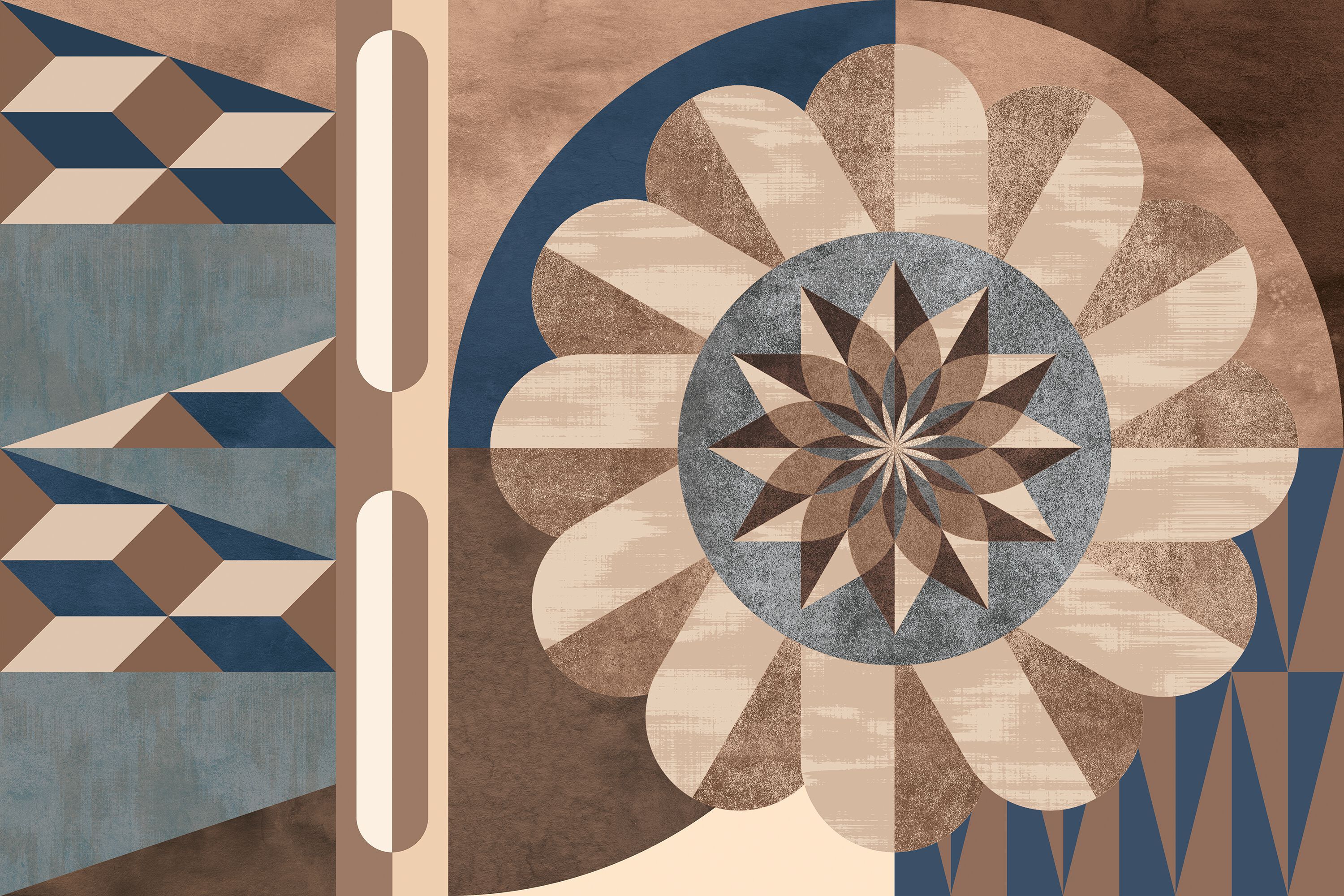 Узорный ковер Inkiostro Bianco Travelogue ARCH-00091192 - Вид №7