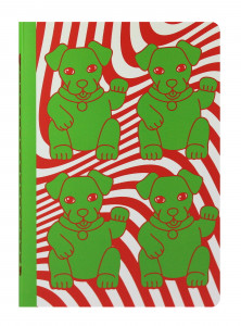 482347 Тетрадь "Maneki neko dog" А4, 40 листов, в клетку Made in Respublica*