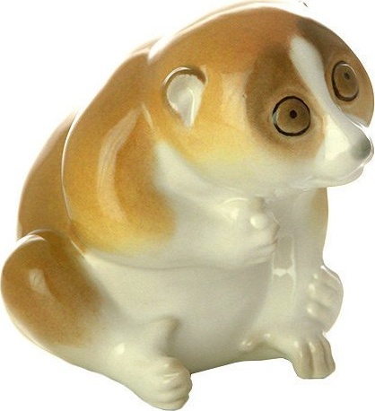 10628797 Императорский фарфоровый завод Скульптура "Лори" 