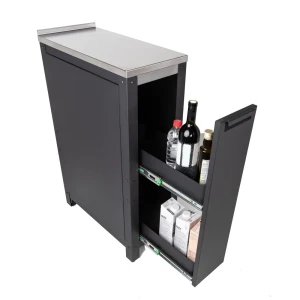 91700665 Бутылочница выдвижная Veranda сталь 58x30x92 см STLM-1480090