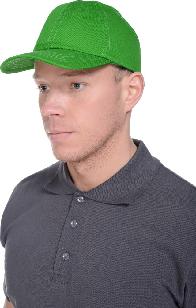 59834 Каскетка защитная зеленая  Средства защиты головы размер Спецодежда  - Вид №1