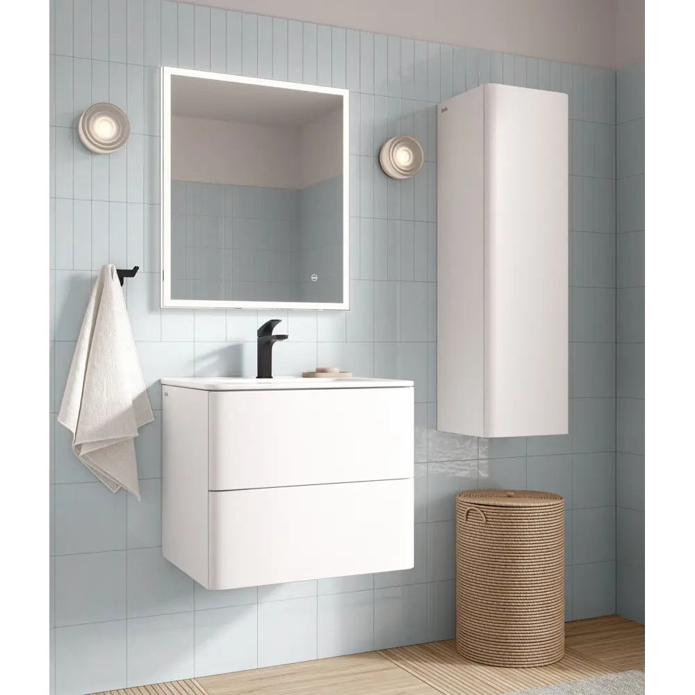 IDDIS Lahta - Подвесная тумба 80 см с керамической раковиной 89371283 STLM-1584570 - Вид №9