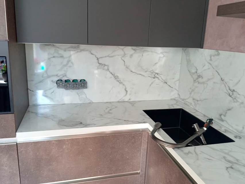 Столешницы для кухни - Мрамор бианко LIGRON LIST403 318 - Вид №49