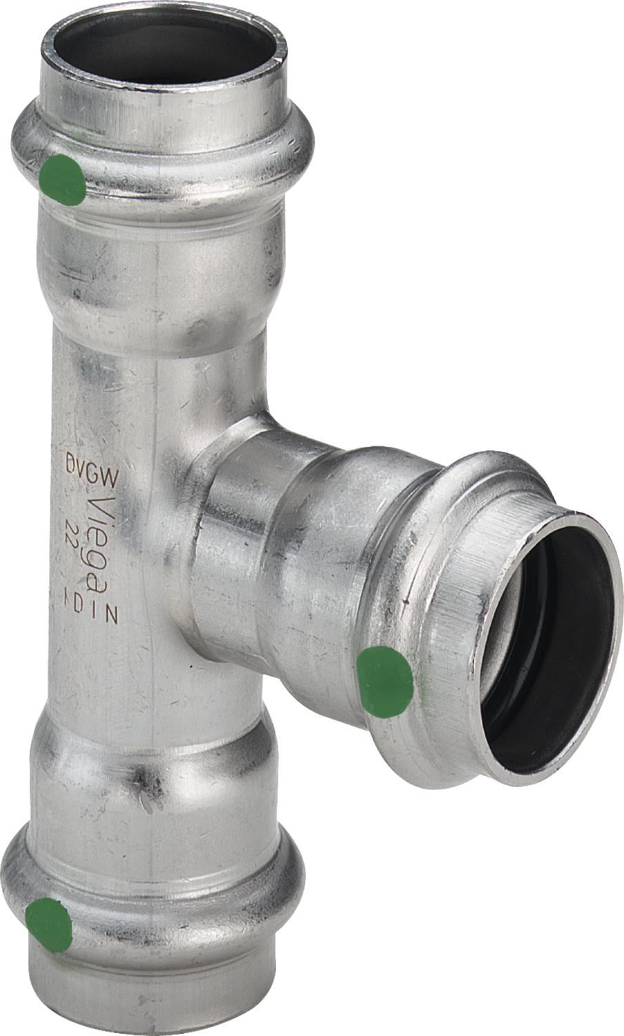Viega Тройник Sanpress Inox 2318 (435875) 435 875