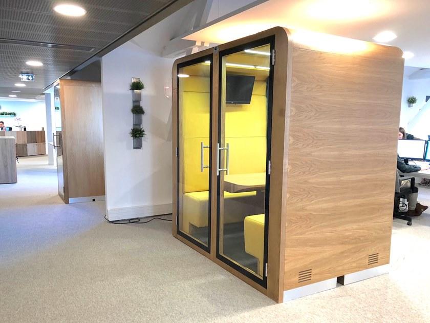 SBS Silence Business Solutions Акустическая будка с мультимедийным подключением на 4 человека Procyon sun-id-1514364 - Вид №12