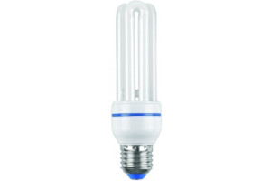 15567444 Компактная люминесцентная лампа КЭЛP-3U Е27 20Вт 2700К Т3 ECOLIGHT LLEP10-27-020-2700-T3 248166 IEK