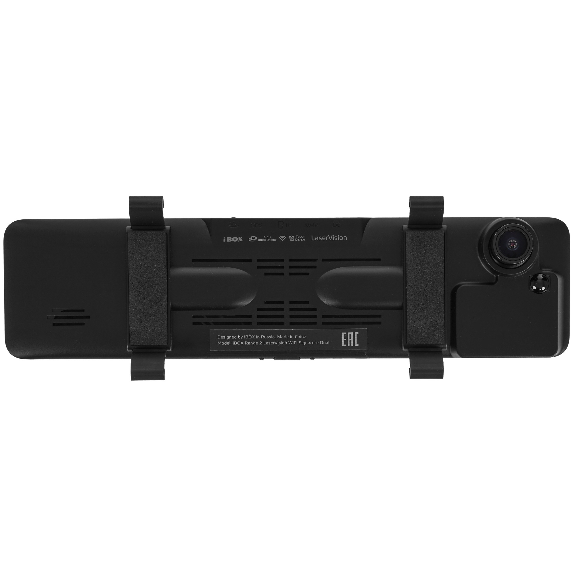 5638337 Видеорегистратор-зеркало с радар-детектором iBOX Range 2 LaserVision WiFi Signature Dual STDN-0123602 - Вид №6