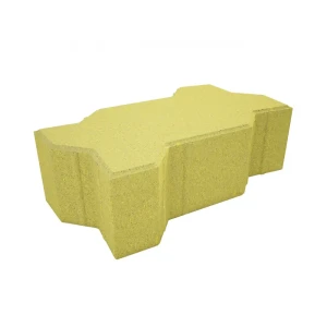 Плитка тротуарная Сигма 220x110x70 мм цвет желтый 85263240 STLM-2105111