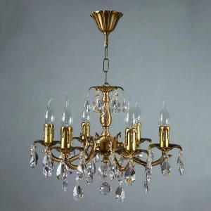 Подвесная люстра Ambiente Benisa 2226/6 AB Tear Drop AMBIENTE ДИЗАЙНЕРСКИЕ, BENISA 181517 Бронза