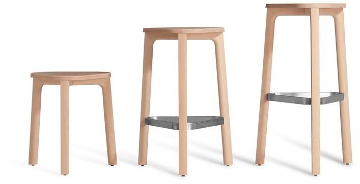 Capdell Высокий табурет из бука Perch sun-id-1386412 - Вид №1