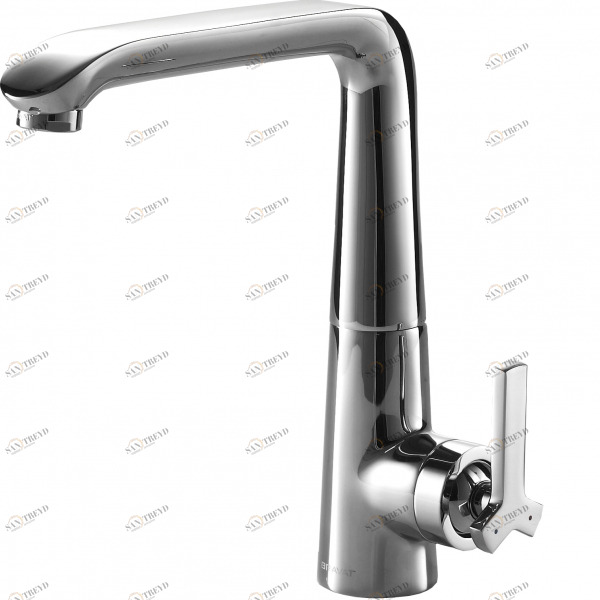 Смеситель для кухни с высоким поворотным изливом WATERFALL F773107C-1 bravat