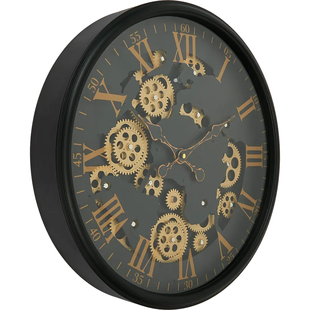 Часы настенные Dream River Шестеренки GH61294 круглые МДФ цвет черный бесшумные ø44 Осень STLM-2192327 - Вид №3