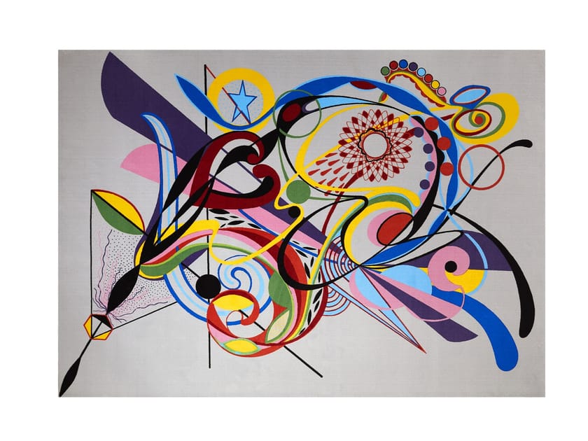 Прямоугольный полиамидный ковер ROCHE BOBOIS Bombom ARCH-00107350