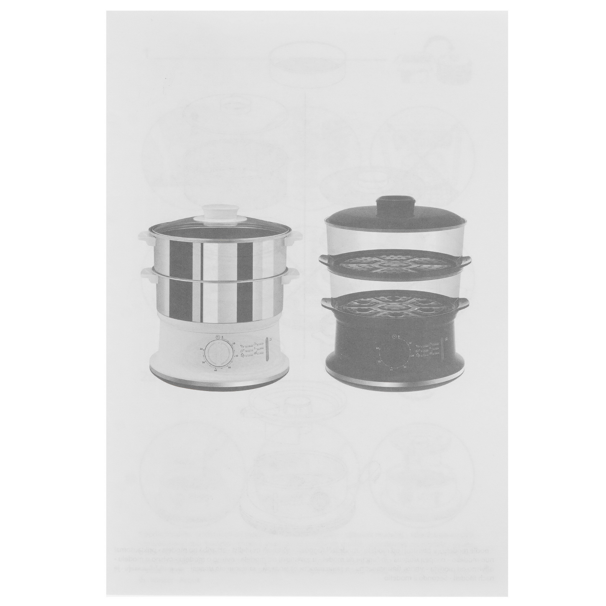 9071070 Пароварка Tefal Convenient Series VC145130 белый STDN-0031211 - Вид №7