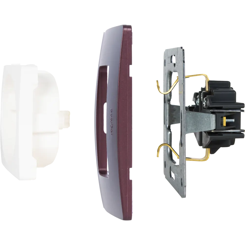 Рамка Legrand Etika на 4 модуля в элегантном сливовом оттенке 17356695 STLM-0008006 - Вид №3