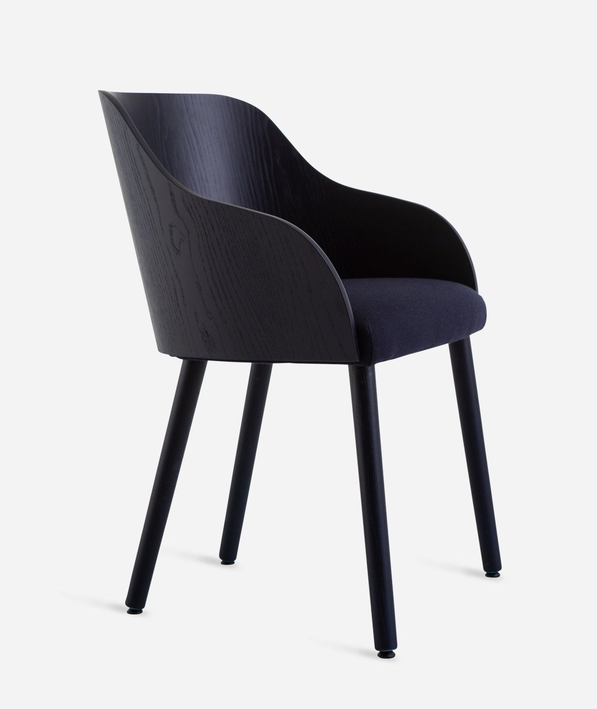 Стул из ясеня с металлическими ножками Vergés Cistell Curve ARCH-00044419 - Вид №3