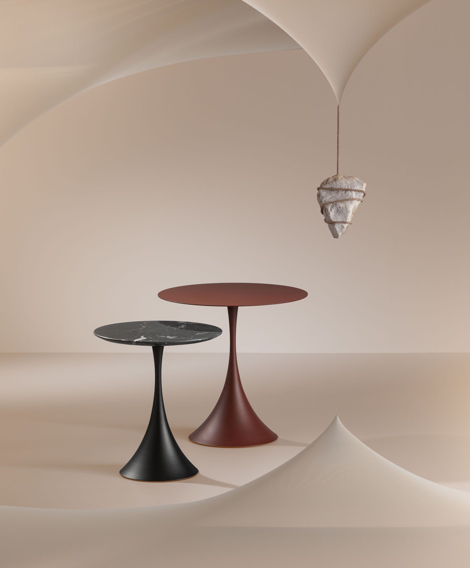 Круглый журнальный столик Midj Leo ARCH-00134761 - Вид №1