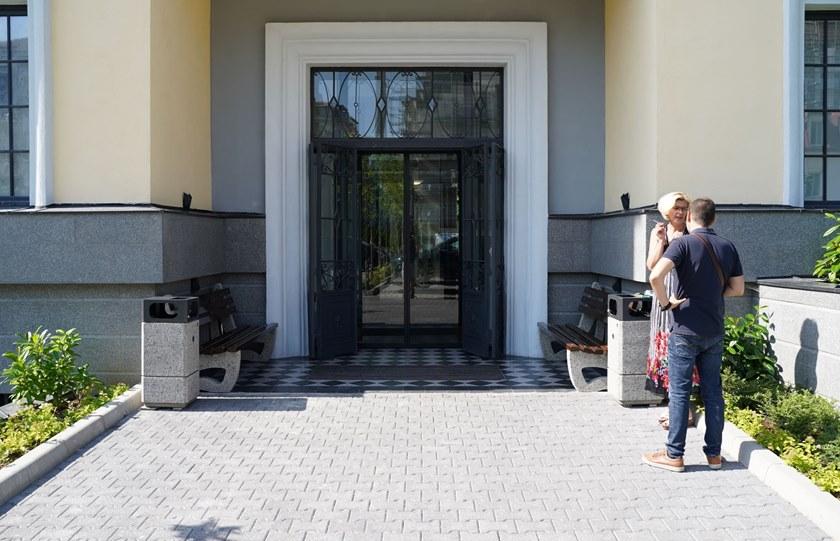 ENCHO ENCHEV - ETE Бетонный мусорный бак с крышкой для улицы  182  - Вид №3