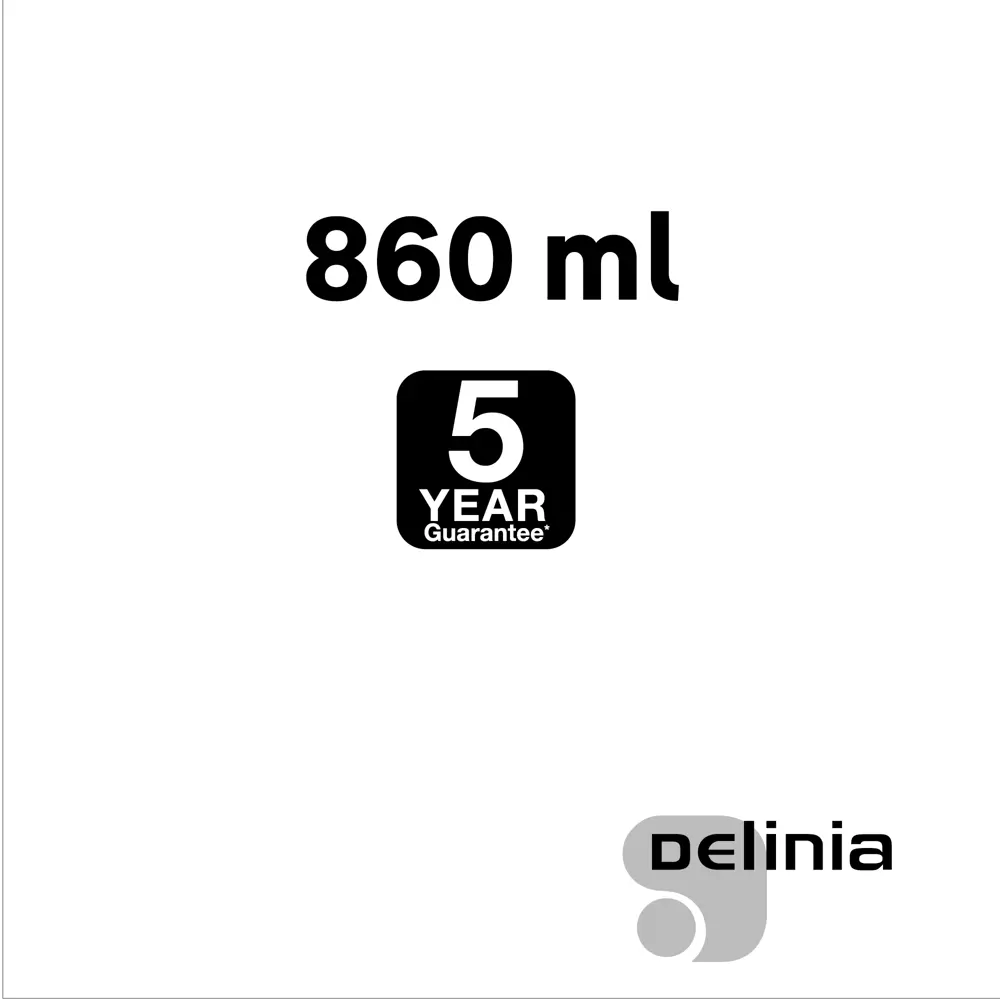 Банка Delinia 0.86 л стекло/сталь цвет прозрачный 85284875 STLM-2027481  - Вид №5